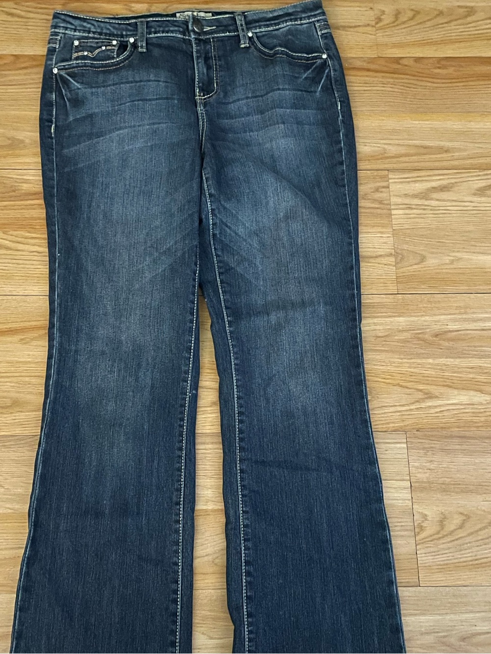 Earl Jeans Women's Dark Blue Bootcut Flare Denim